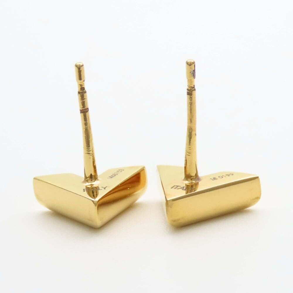 LOUIS VUITTON Gold Earrings - Picture 5 of 9